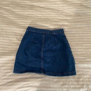 Jean skirt,size small, 25Waist